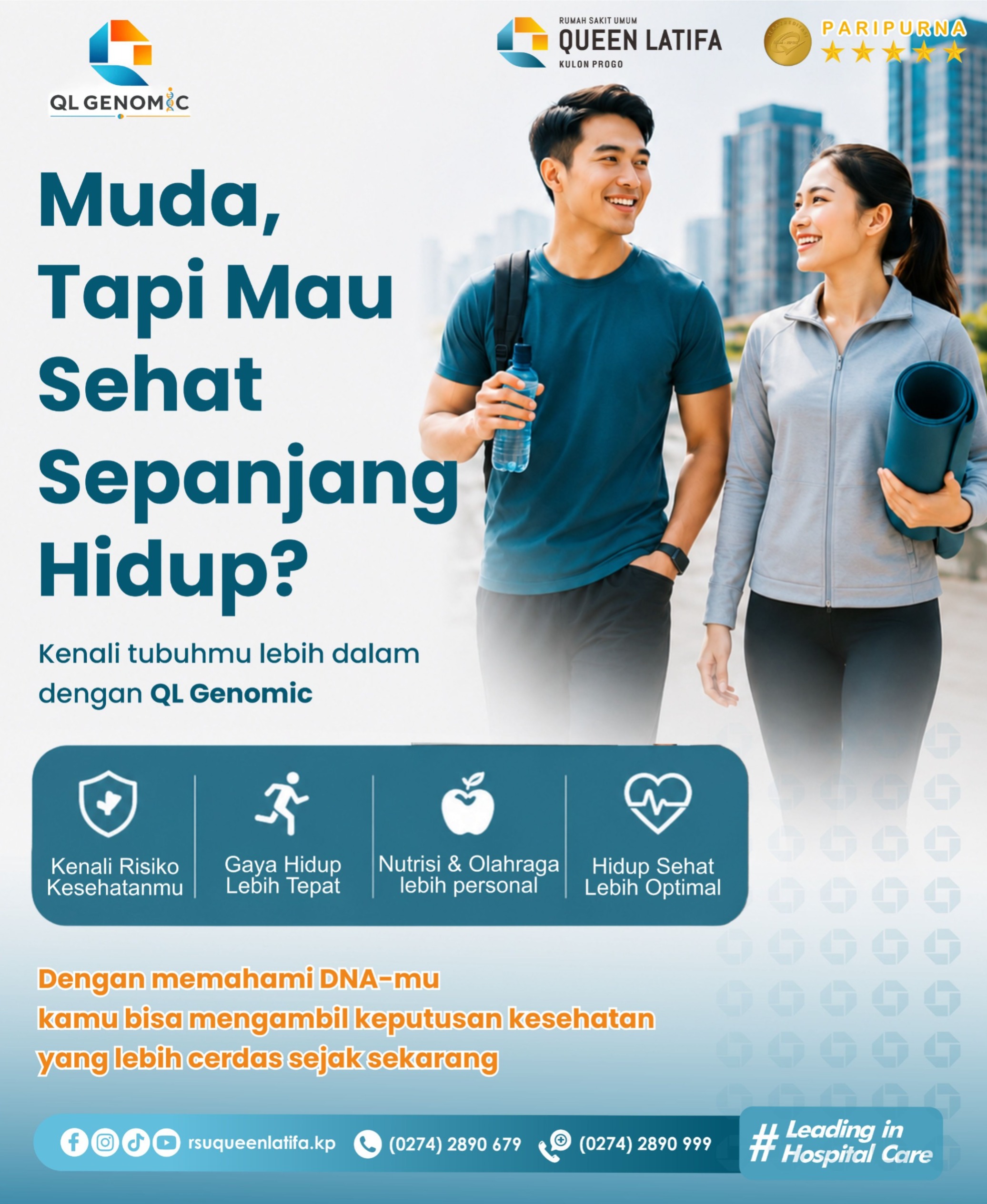 Kenali Tubuhmu lebih dalam dengan QL Genomic