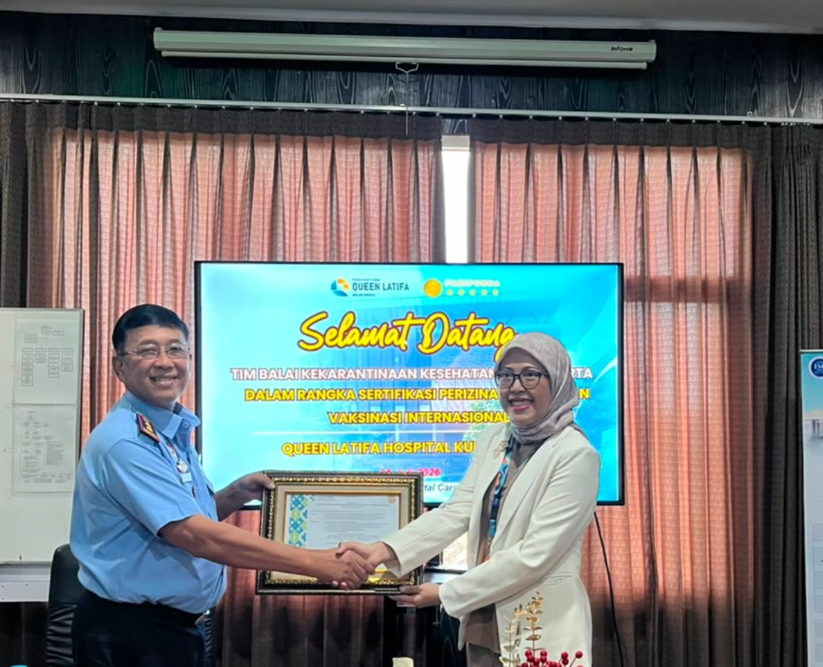RSU Queen Latifa Kulon Progo Resmi Terima Sertifikasi Vaksinasi Internasional dari BKK Yogyakarta