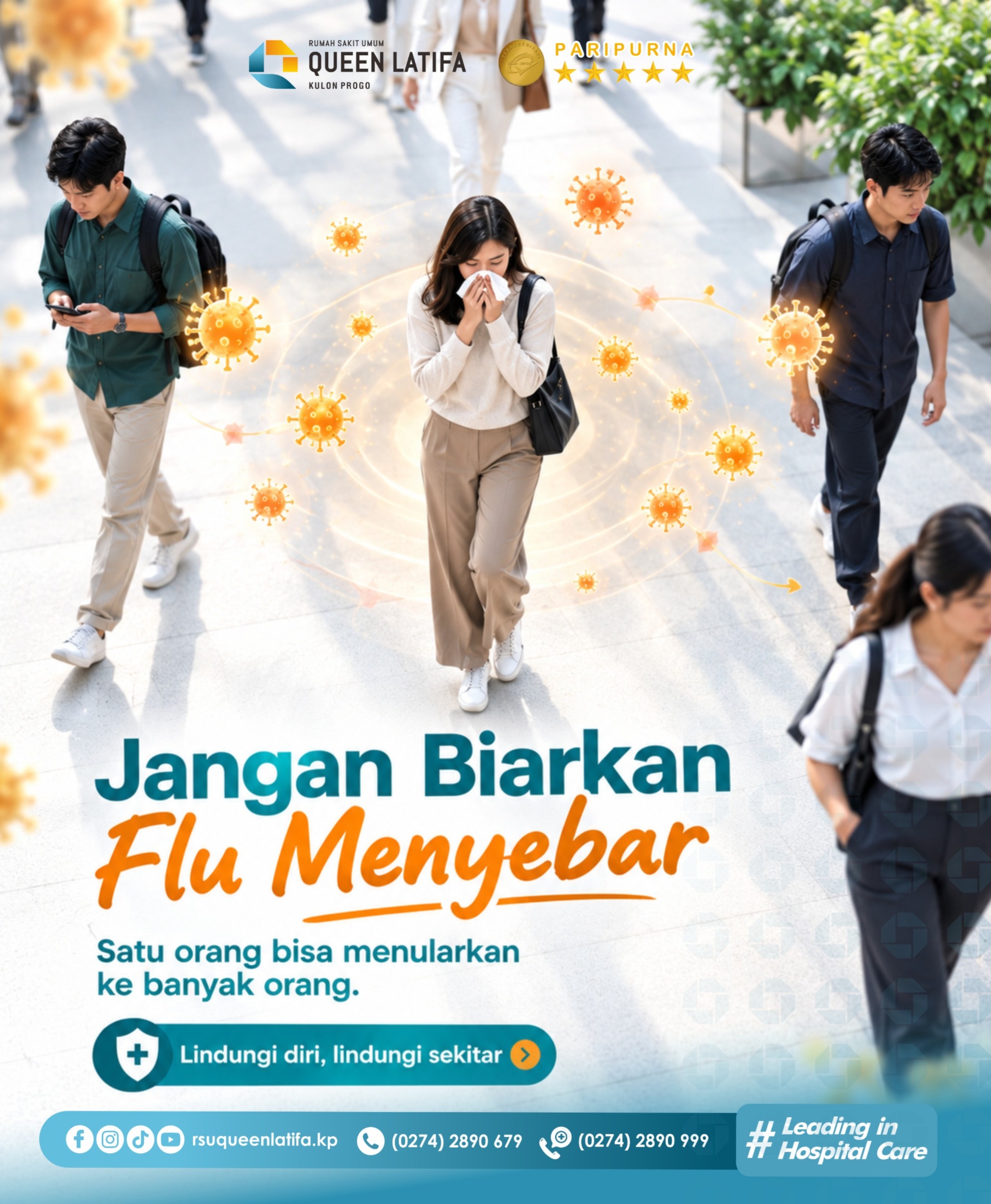 Jangan Biarkan Flu Menyebar